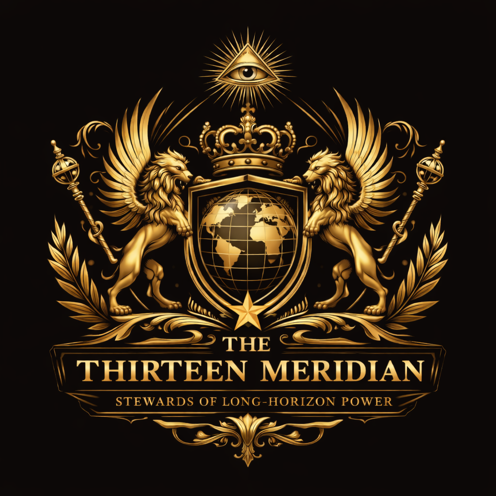 The Thirteen Meridian Logo